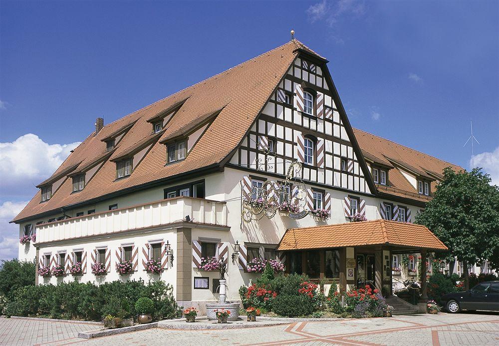 Hotel Brauereigasthof Landwehr-Braeu Reichelshofen Exterior foto