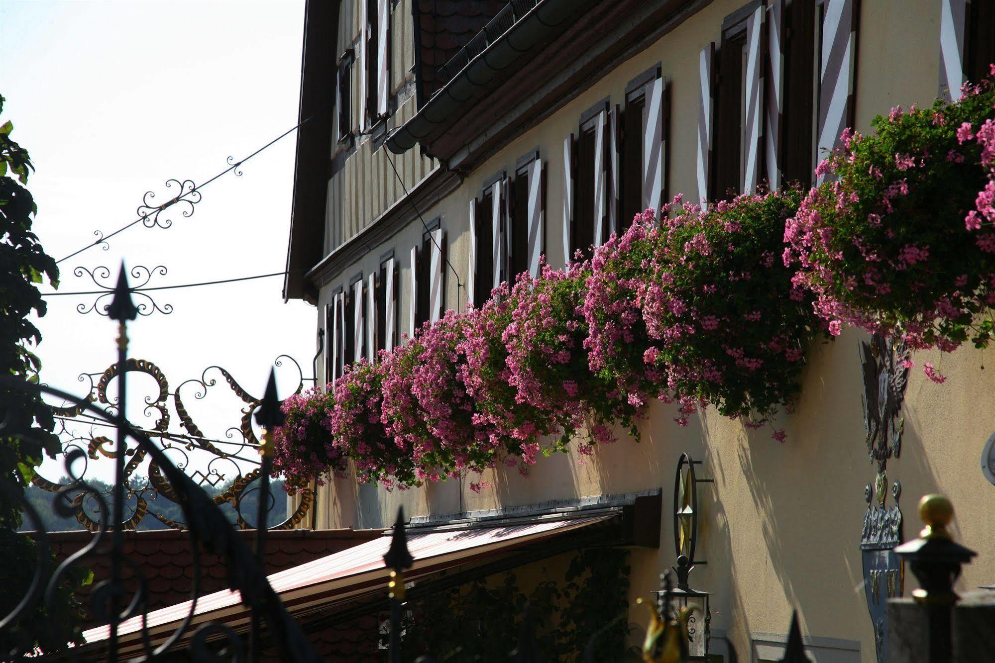 Hotel Brauereigasthof Landwehr-Braeu Reichelshofen Exterior foto